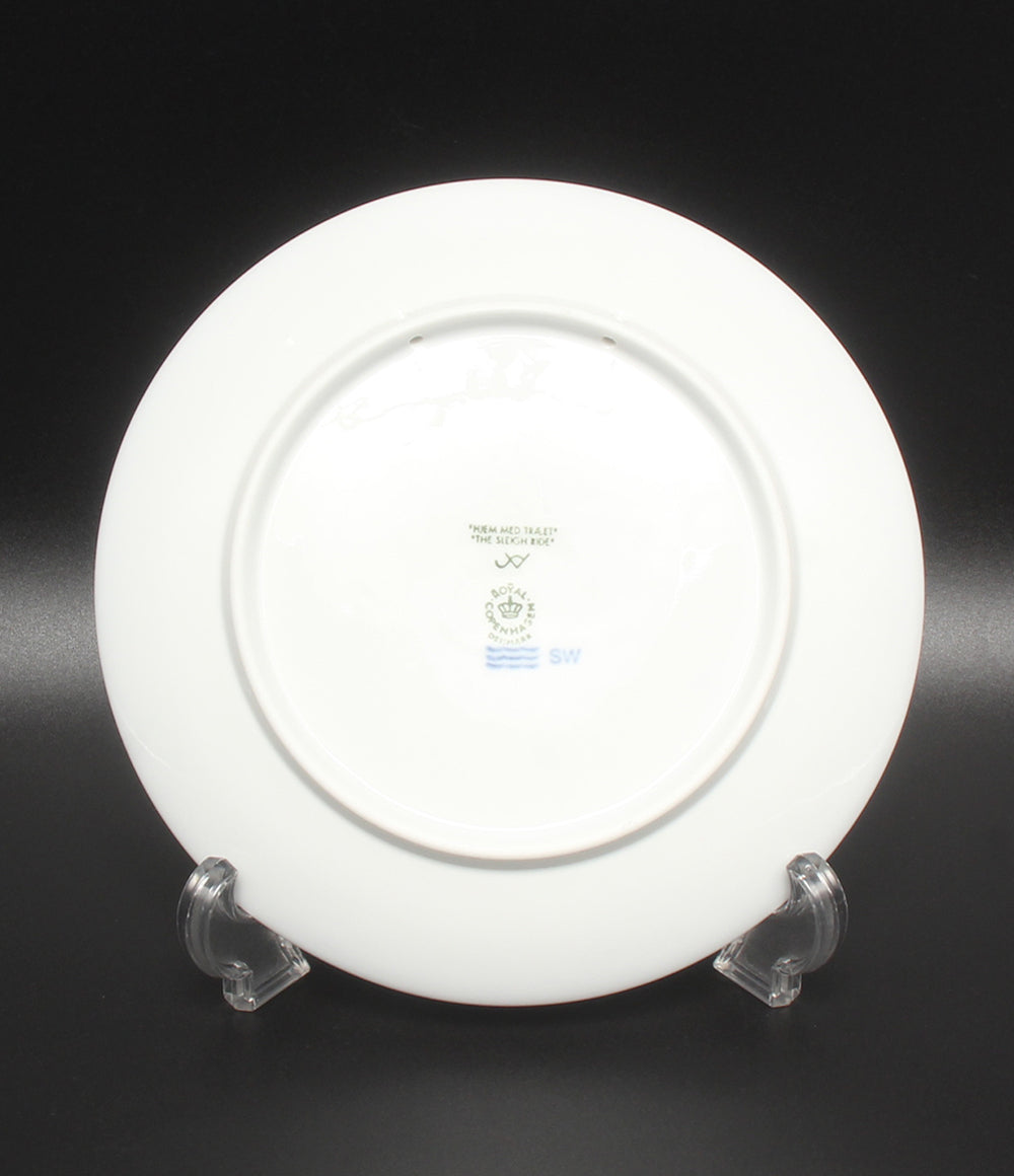 美品 Royal Copenhagen イヤープレート 飾り皿 18cm 1999 ロイヤルコペンハーゲン