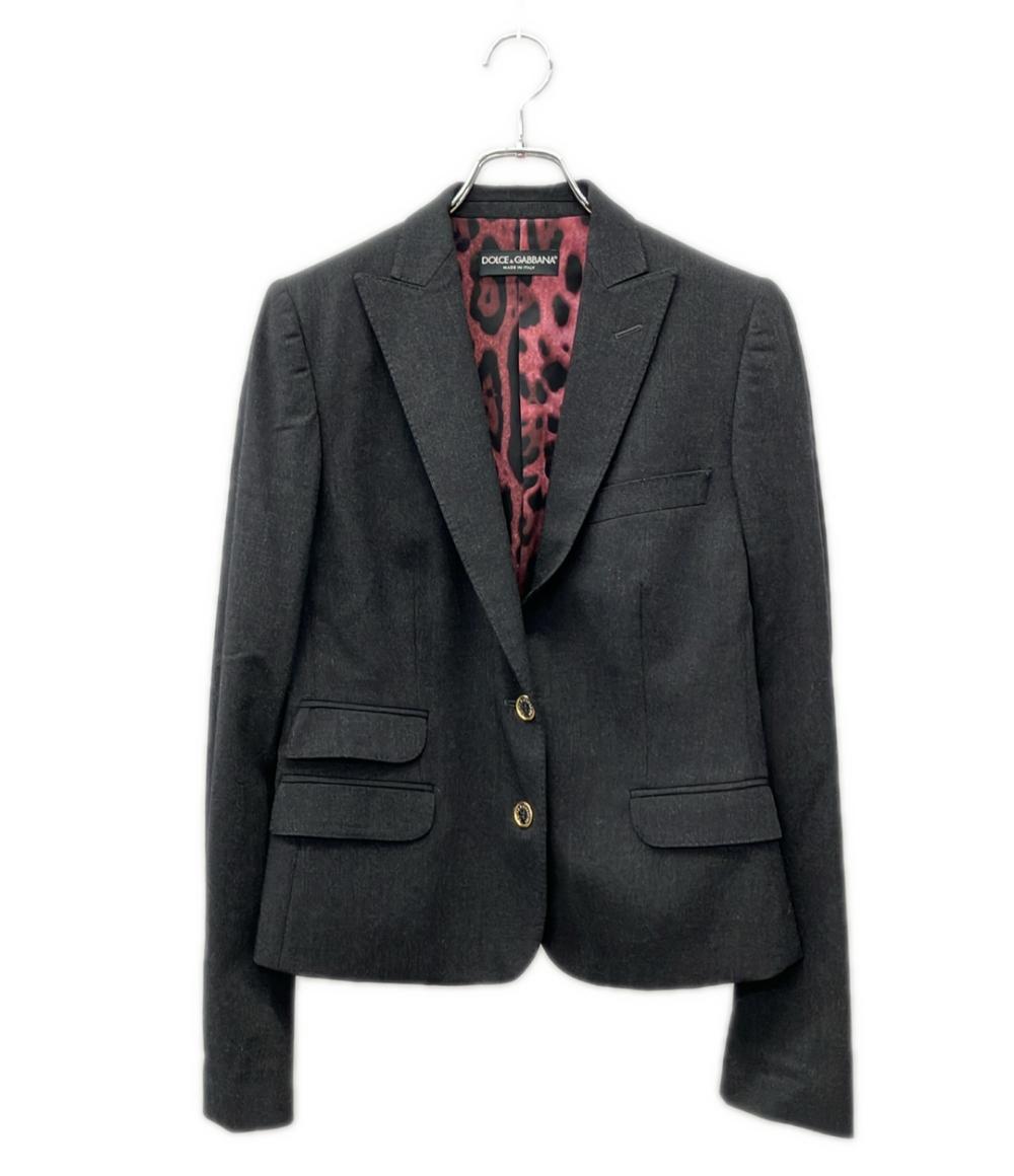 訳あり DOLCE&GABBANA テーラードジャケット レディース SIZE 42 (M) ドルチェアンドガッバーナ