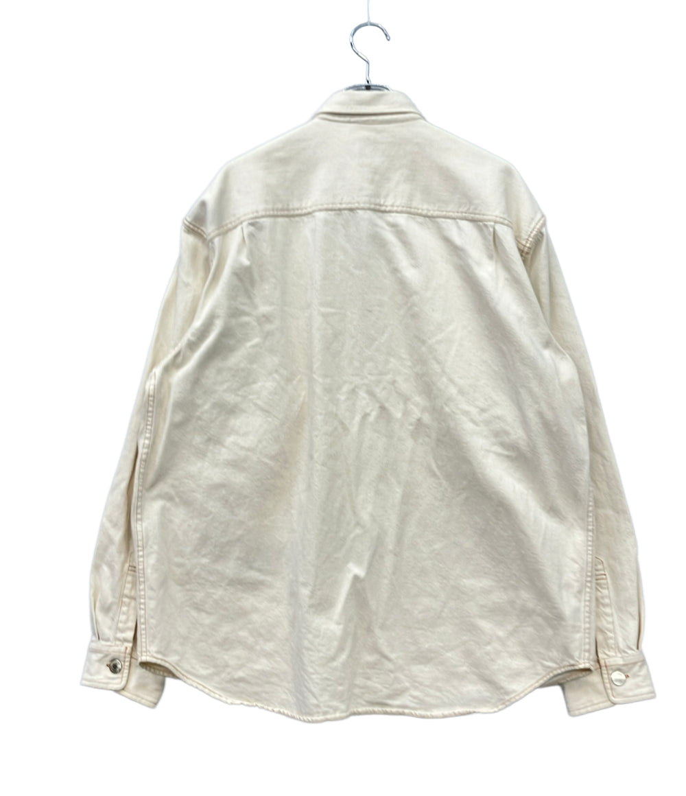 Supreme 長袖シャツ デニム ペインター アイボリー メンズ SIZE L シュプリーム