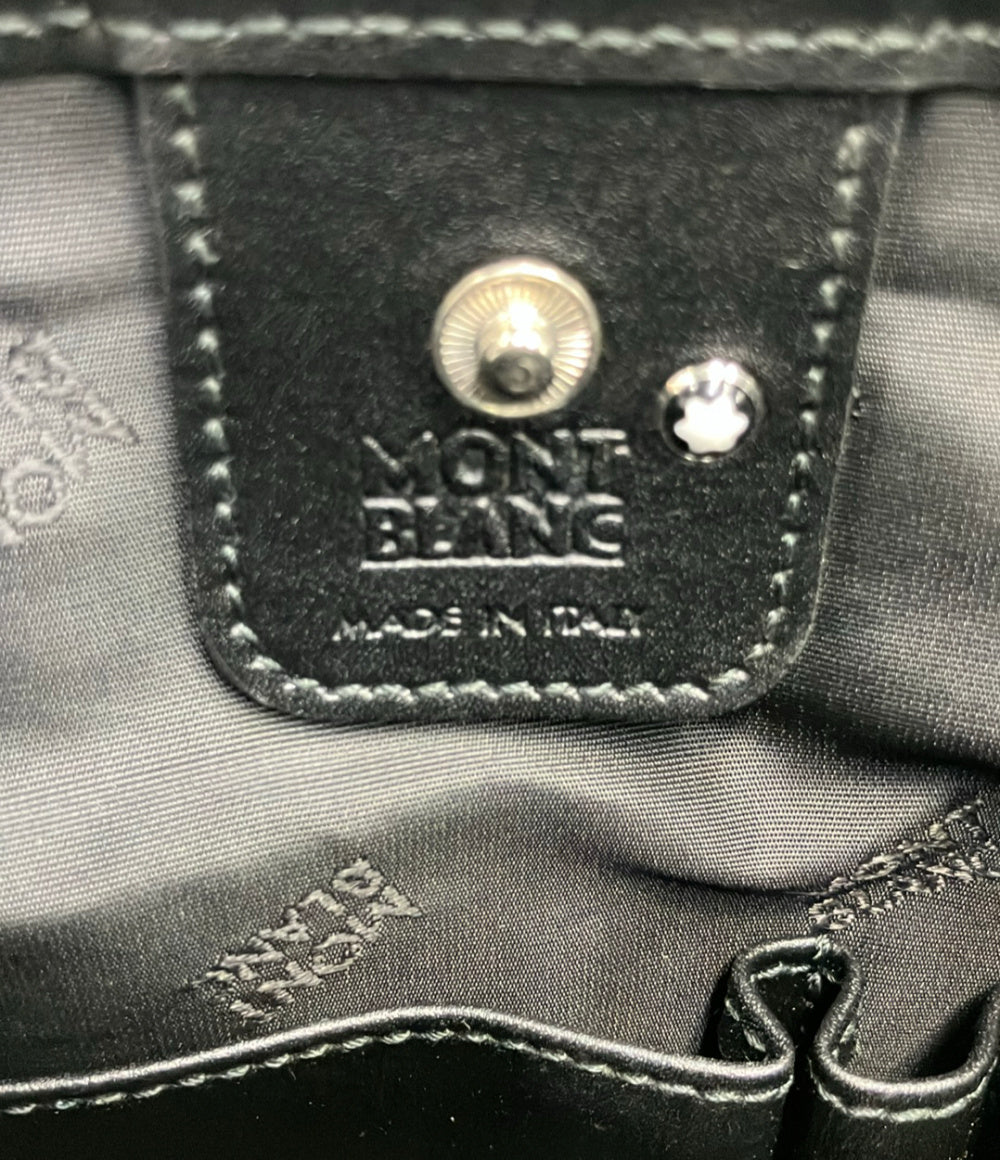 美品 MONTBLANC ショルダーバッグ 斜め掛け メンズ モンブラン