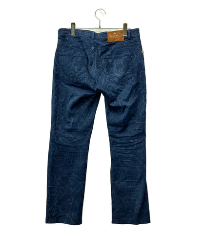 ETRO デニムパンツ ペイズリー柄 コットン ジップアップ 161-1690-9484 メンズ SIZE 31 (M) エトロ