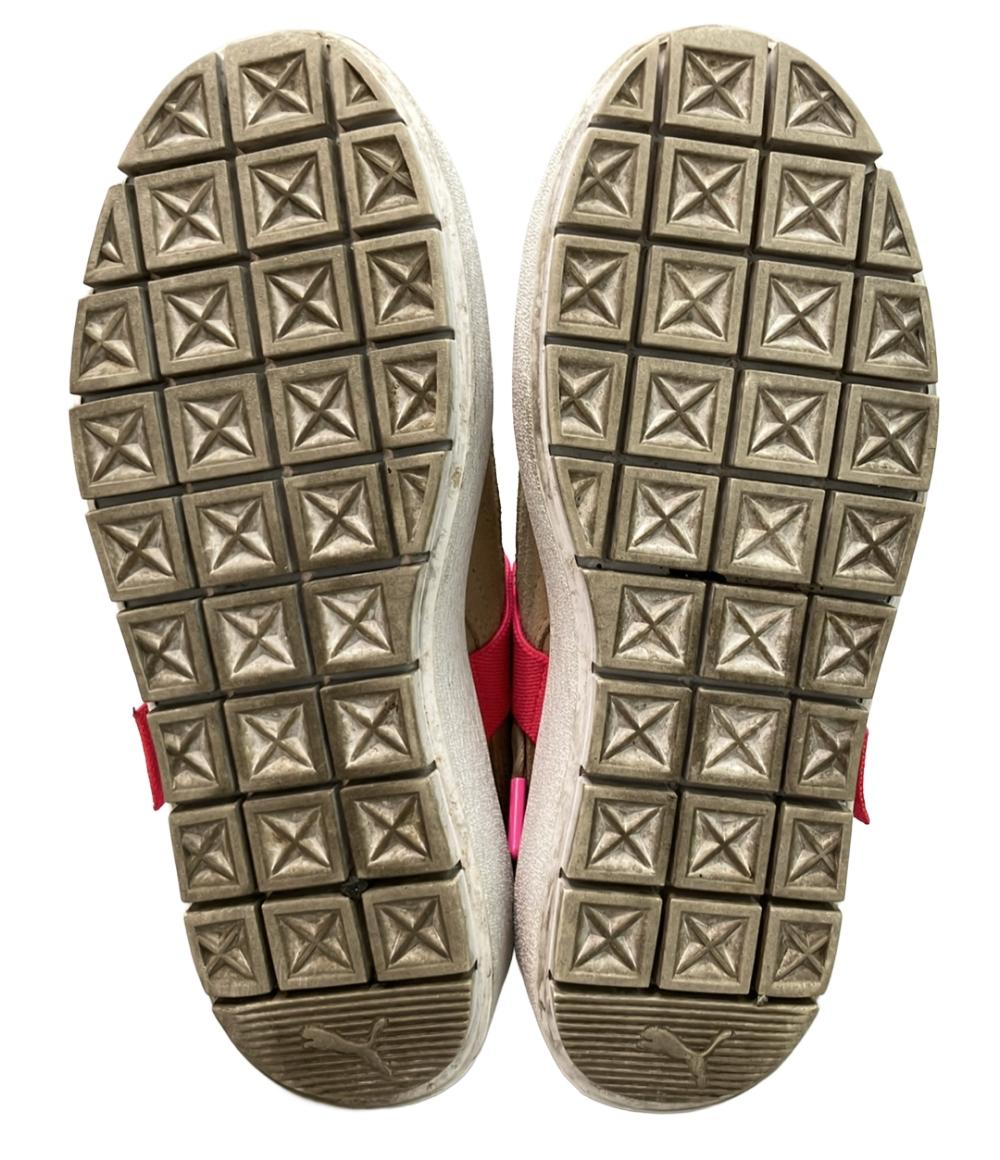PUMA ローカット厚底スニーカー プラットフォーム トレース バックル 367451-02 レディース SIZE 24.5 (L) プーマ
