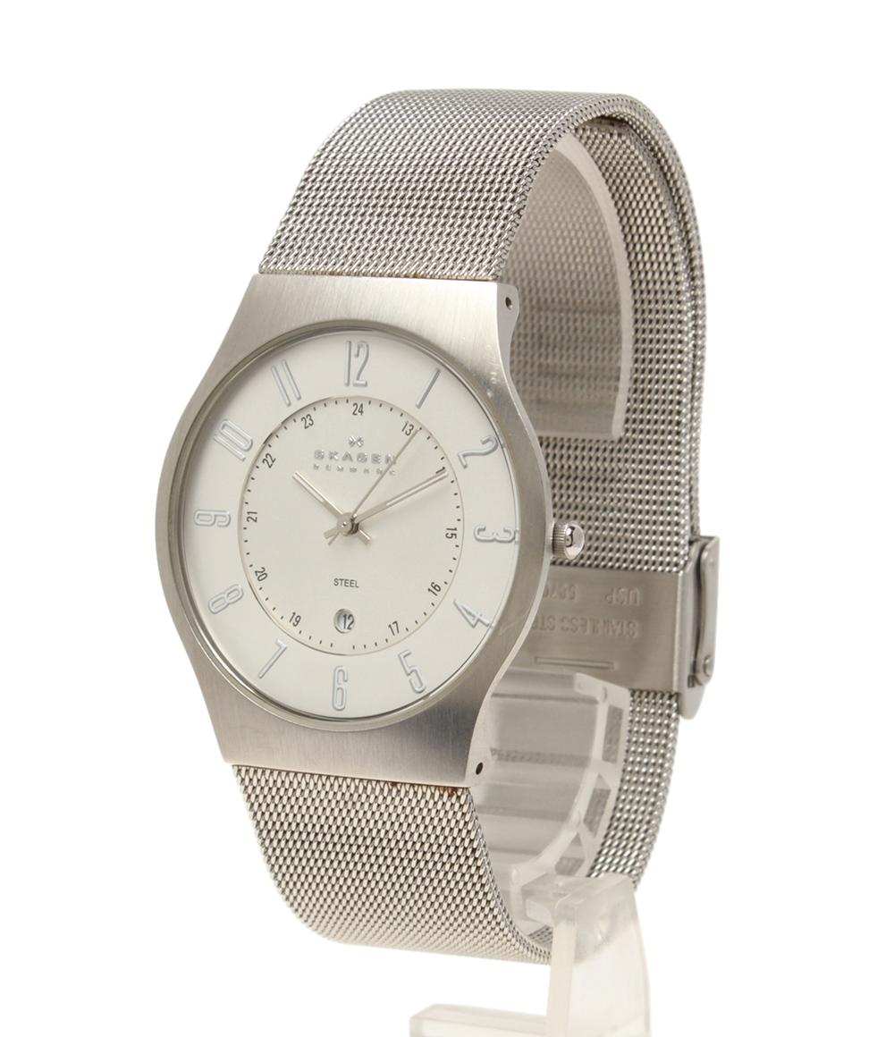 SKAGEN 腕時計 クオーツ シルバー 233XLSS メンズ スカーゲン