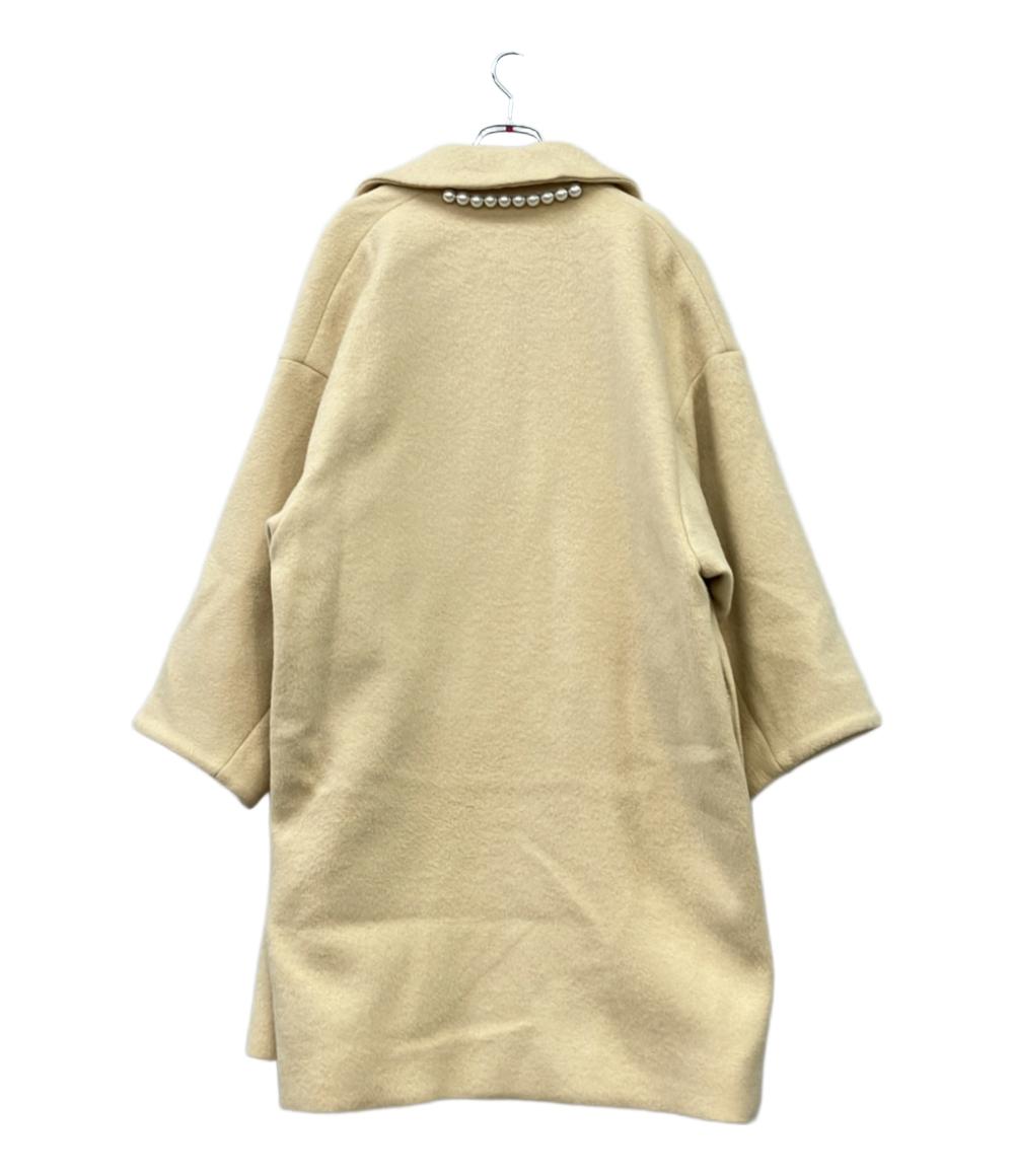 YOKOCHAN チェスターコート パールコート レディース SIZE F (M) ヨーコチャン
