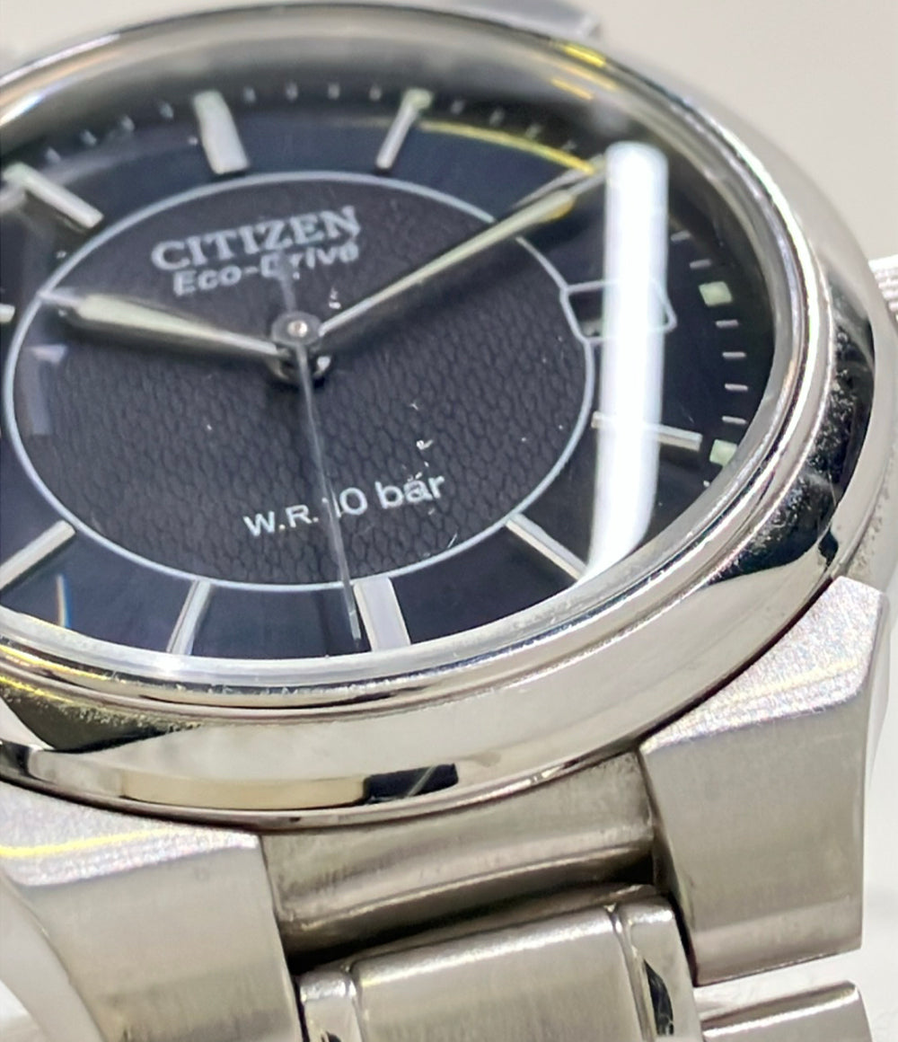 CITIZEN 腕時計 ソーラー ブラック E111-S027161 メンズ シチズン