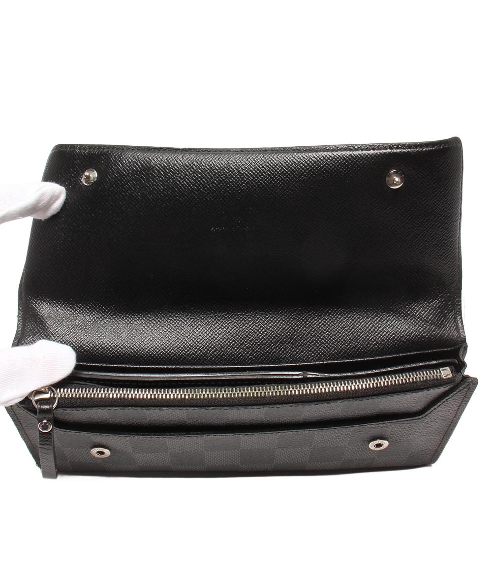 ルイ・ヴィトン 長財布 ポルトフォイユ ロン モデュラブル ダミエグラフィット N63084 メンズ LOUIS VUITTON