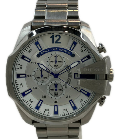 美品 DIESEL 腕時計 クオーツ DZ-4477 メンズ ディーゼル