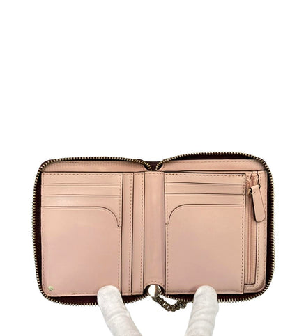 美品 Kate Spade 二つ折り財布 レザー レディース ケイトスペード