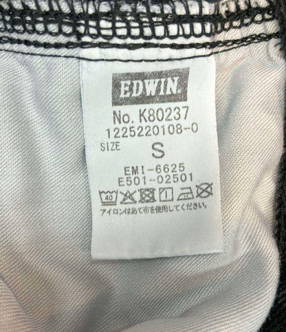 ETRE TOKYO EDWIN デニムパンツ ベルベット ワイド EDWINコラボ 1225220108-0 レディース SIZE S エトレトウキョウ エドウィン