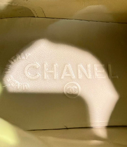 CHANEL ミドルカット レザー スニーカー ココマーク IG31316 レディース SIZE 37 (L) シャネル
