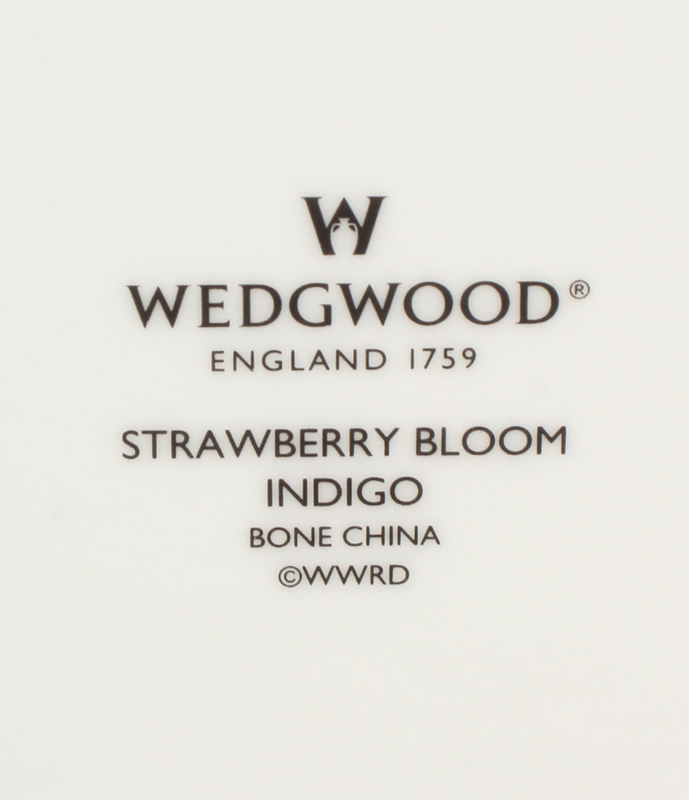 美品 WEDGWOOD マルチディッシュ 皿 31cm ストロベリー ブルーム インディゴ ウエッジウッド
