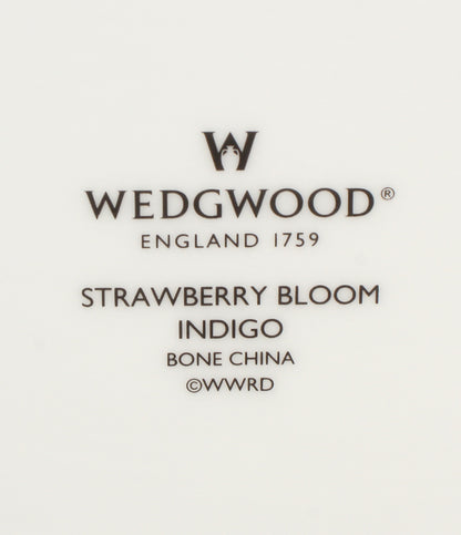 美品 WEDGWOOD マルチディッシュ 皿 31cm ストロベリー ブルーム インディゴ ウエッジウッド