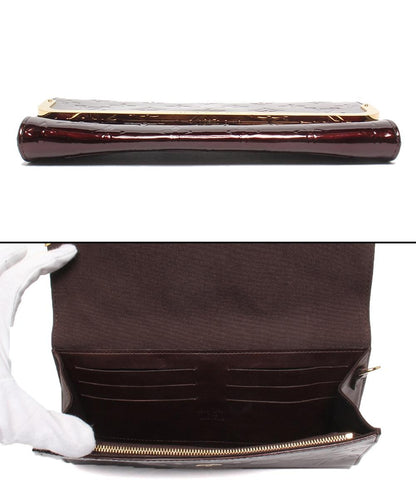 LOUIS VUITTON 2wayクラッチバッグ ショルダーバッグ 肩掛け ロスモアMM ヴェルニ M91549 レディース ルイ・ヴィトン