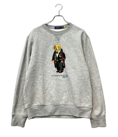 美品 POLO RALPH LAUREN トレーナー スウェット ベア メンズ SIZE L ポロ・ラルフローレン
