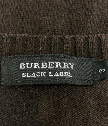 バーバリーブラックレーベル 長袖ニット メンズ SIZE 3 (L) BURBERRY BLACK LABEL