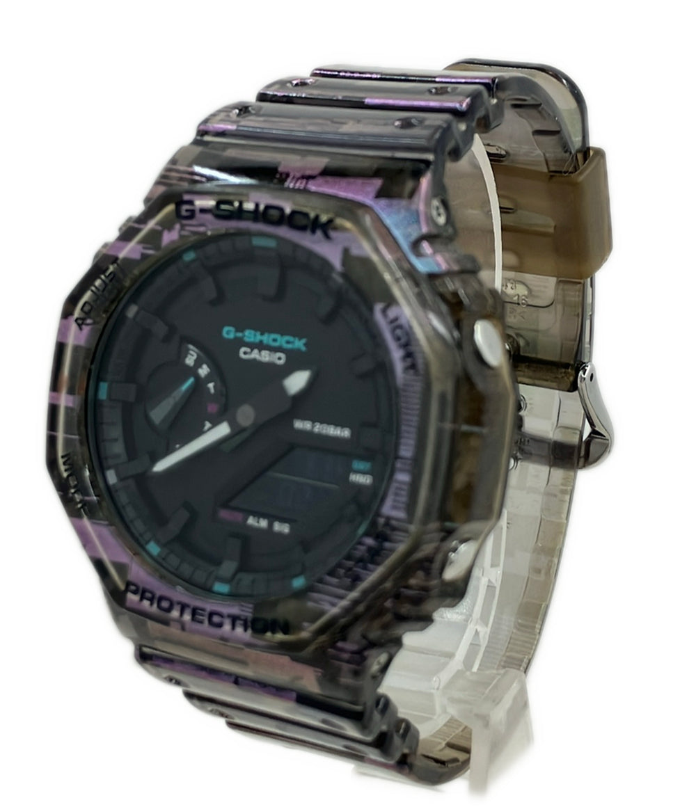 美品 CASIO 腕時計 G-SHOCK クオーツ ブラック GA-2100NN メンズ カシオ