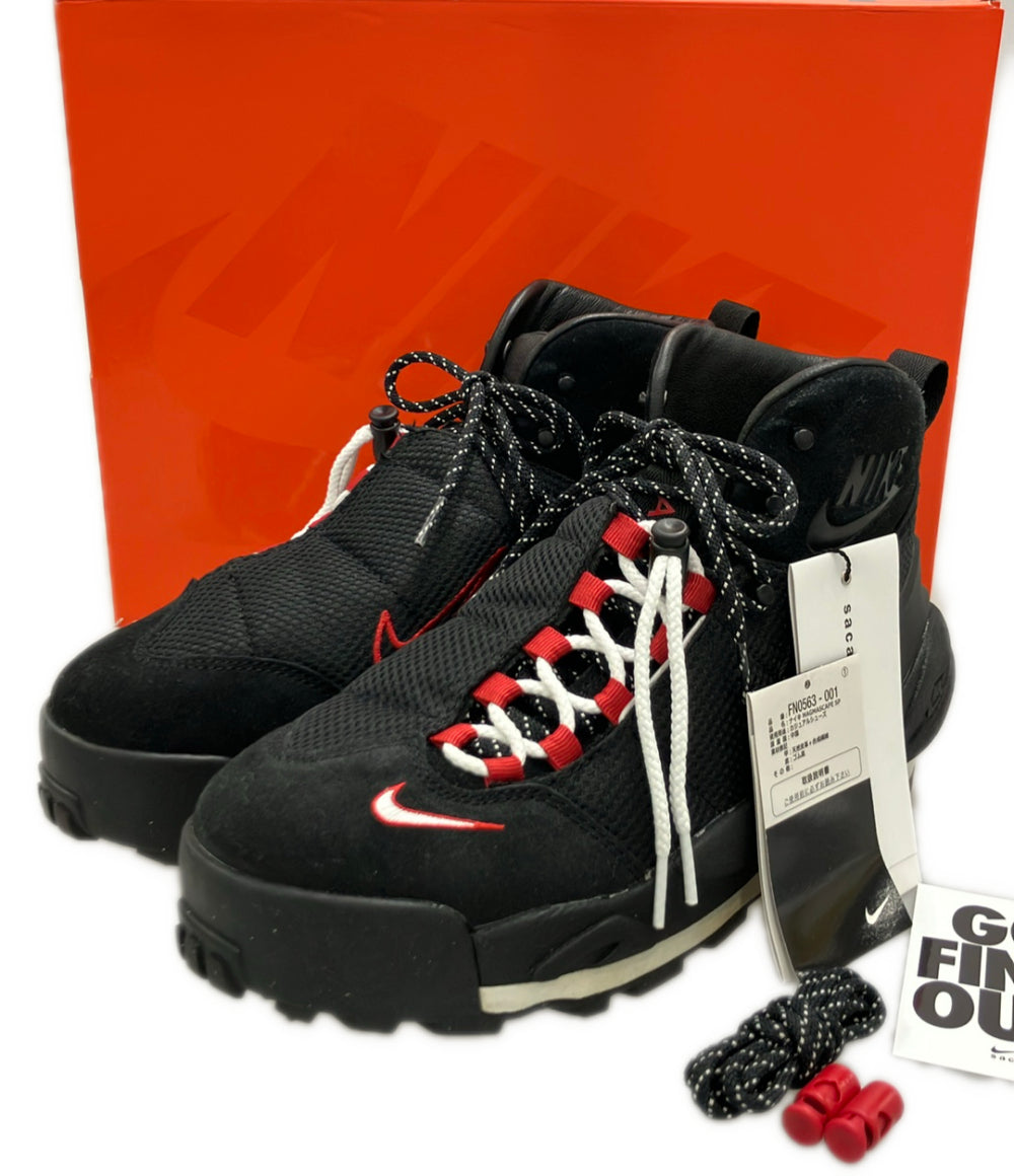 美品 NIKE Sacai ハイカットスニーカー マグマスケープ SP FN0563-001