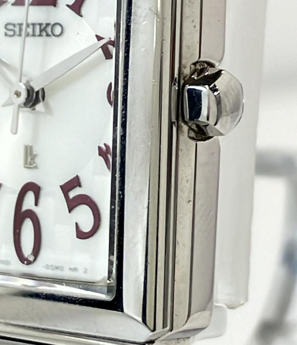 セイコー 腕時計 lk ルキア クオーツ ホワイト 1N01-0JP0 レディース SEIKO
