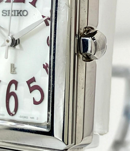 セイコー 腕時計 lk ルキア クオーツ ホワイト 1N01-0JP0 レディース SEIKO