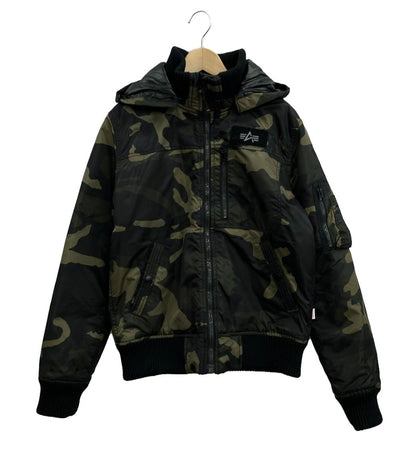 アルファ・インダストリーズ ナイロンジャケット 迷彩柄 メンズ SIZE S (S) Alpha Industries