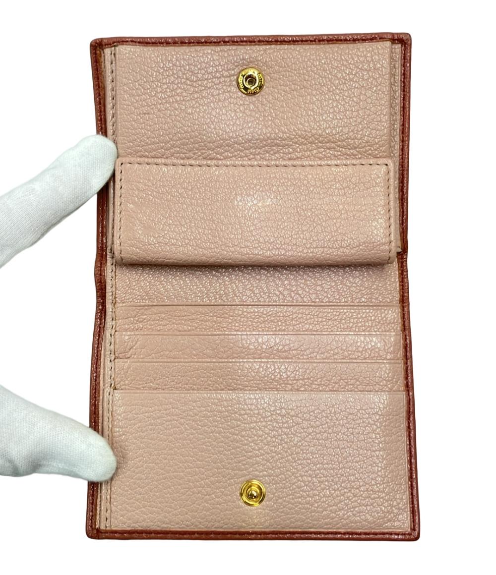 MIUMIU 二つ折り財布 レディース ミュウミュウ