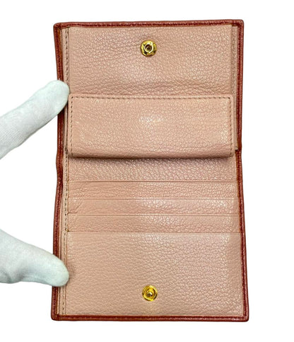 MIUMIU 二つ折り財布 レディース ミュウミュウ