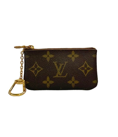 ルイヴィトン キーリング付きコインケース ポシェット クレ モノグラム M62650 ユニセックス LOUIS VUITTON