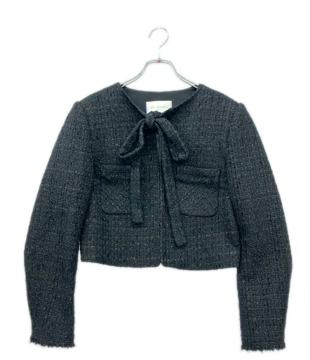 美品 BAU by Bride And You ツイードジャケット レディース SIZE 1 ビーエイユー バイ ブライド アンド  ユー