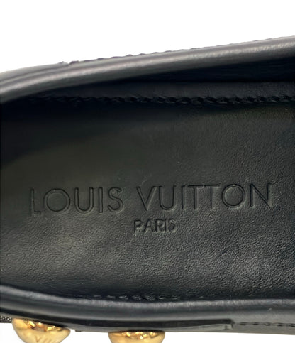 LOUIS VUITTON ローファー ドライビングシューズ モノグラムミニ レディース SIZE 37 ルイ・ヴィトン