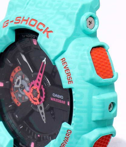 美品 CASIO 腕時計 関羽 三国志 G-SHOCK クオーツ ブラック メンズ カシオ