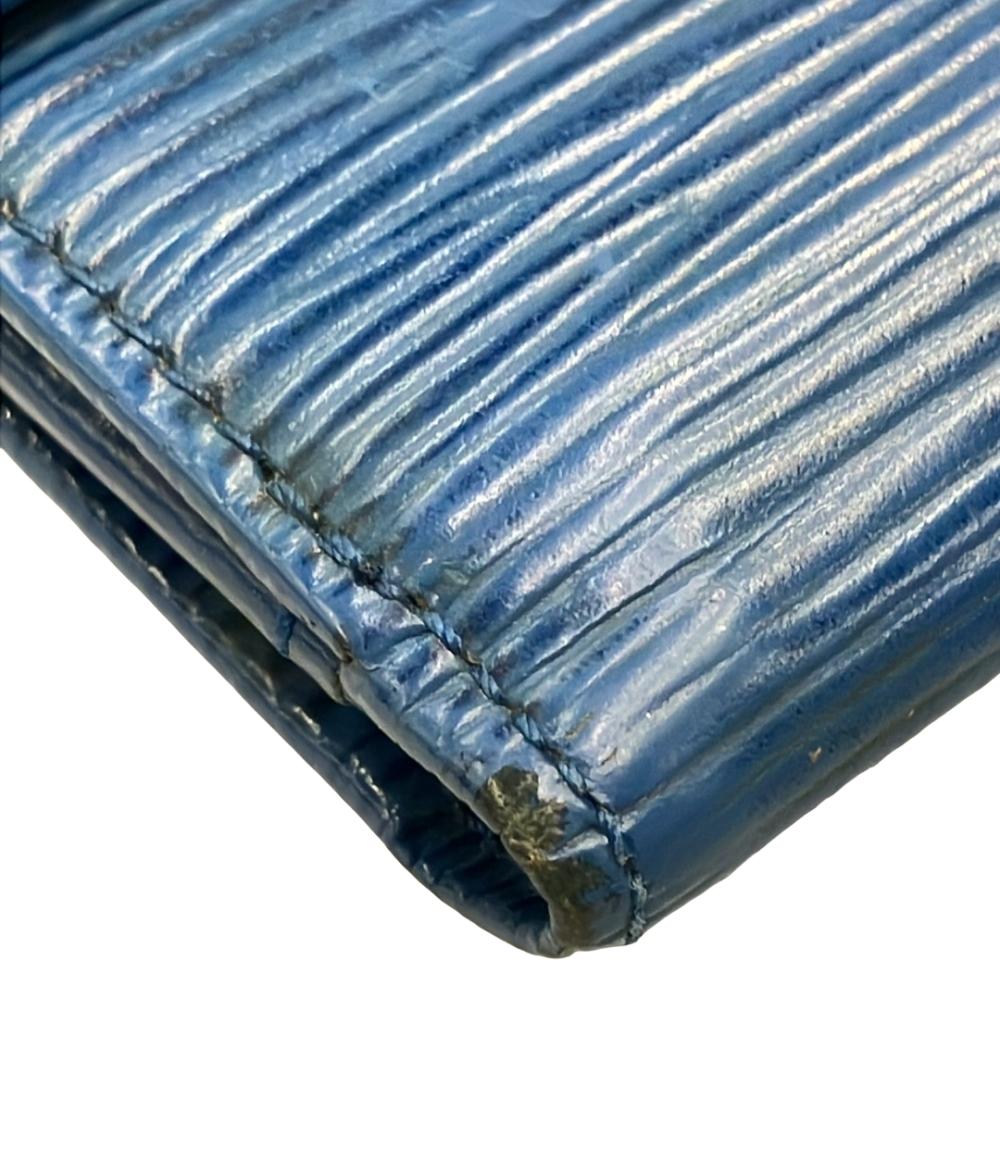 ルイ・ヴィトン 三つ折り財布 ポルトモネビエカルトクレディ エピ M63485 メンズ LOUIS VUITTON