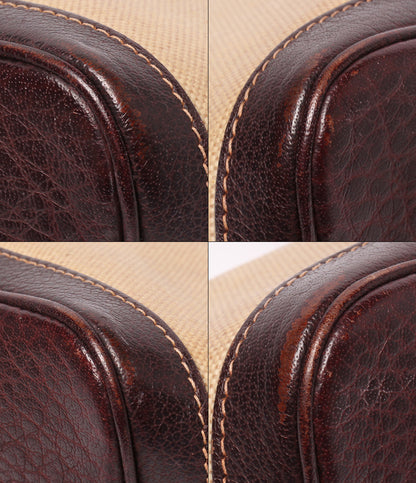 HERMES トートバッグ ショルダーバッグ 肩掛け シルバー金具 □F刻印 ガーデンパーティ PM レディース エルメス