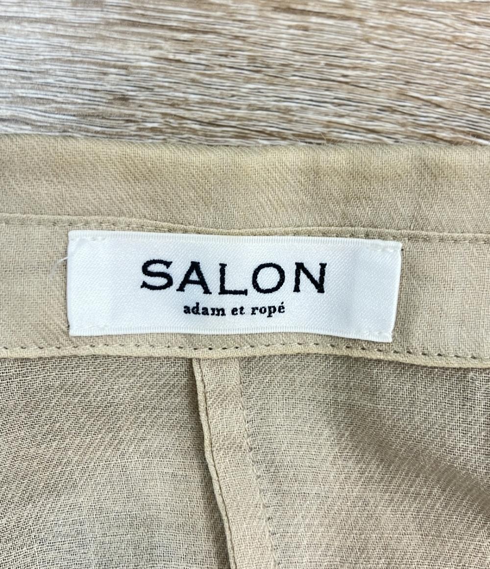 サロン シアーリネンオーバージャケット テーラードジャケット SHV-34100-A レディース SIZE M SALON