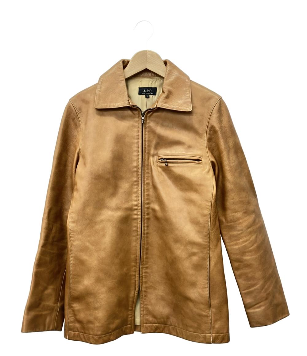 アーペーセー レザージャケット レディース SIZE S A.P.C.