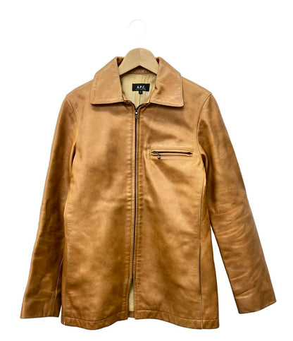 アーペーセー レザージャケット レディース SIZE S A.P.C.