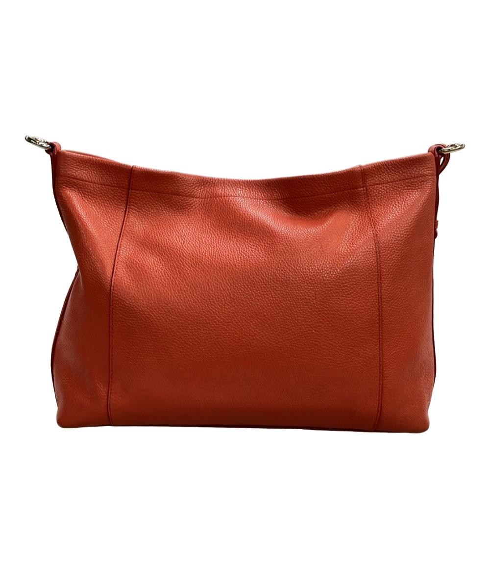 COACH コーチ ハンドバッグ レザー 2way レッド 赤 正規品 コーチ COACH ハンドバッグ 2way ショルダー付き レザー 赤