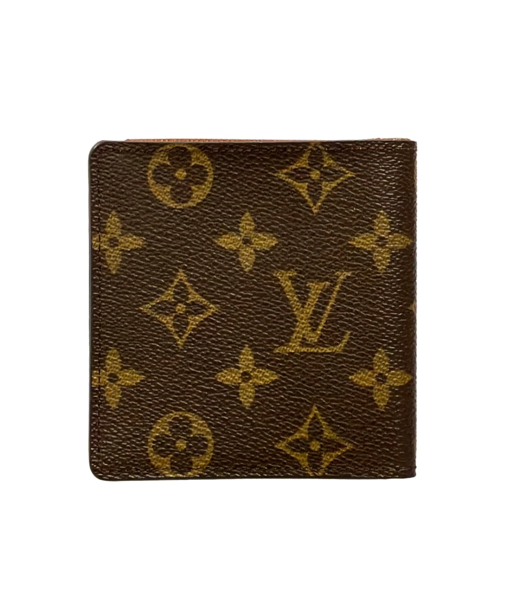 【美品】ルイヴィトン モノグラム コンパクトジップ 二つ折り 財布 M61667 LOUIS VUITTON 二つ折り財布 コンパクト ジップ モノグラム M61667