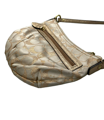 COACH ショルダーバッグ 斜め掛け シグネチャー レディース コーチ