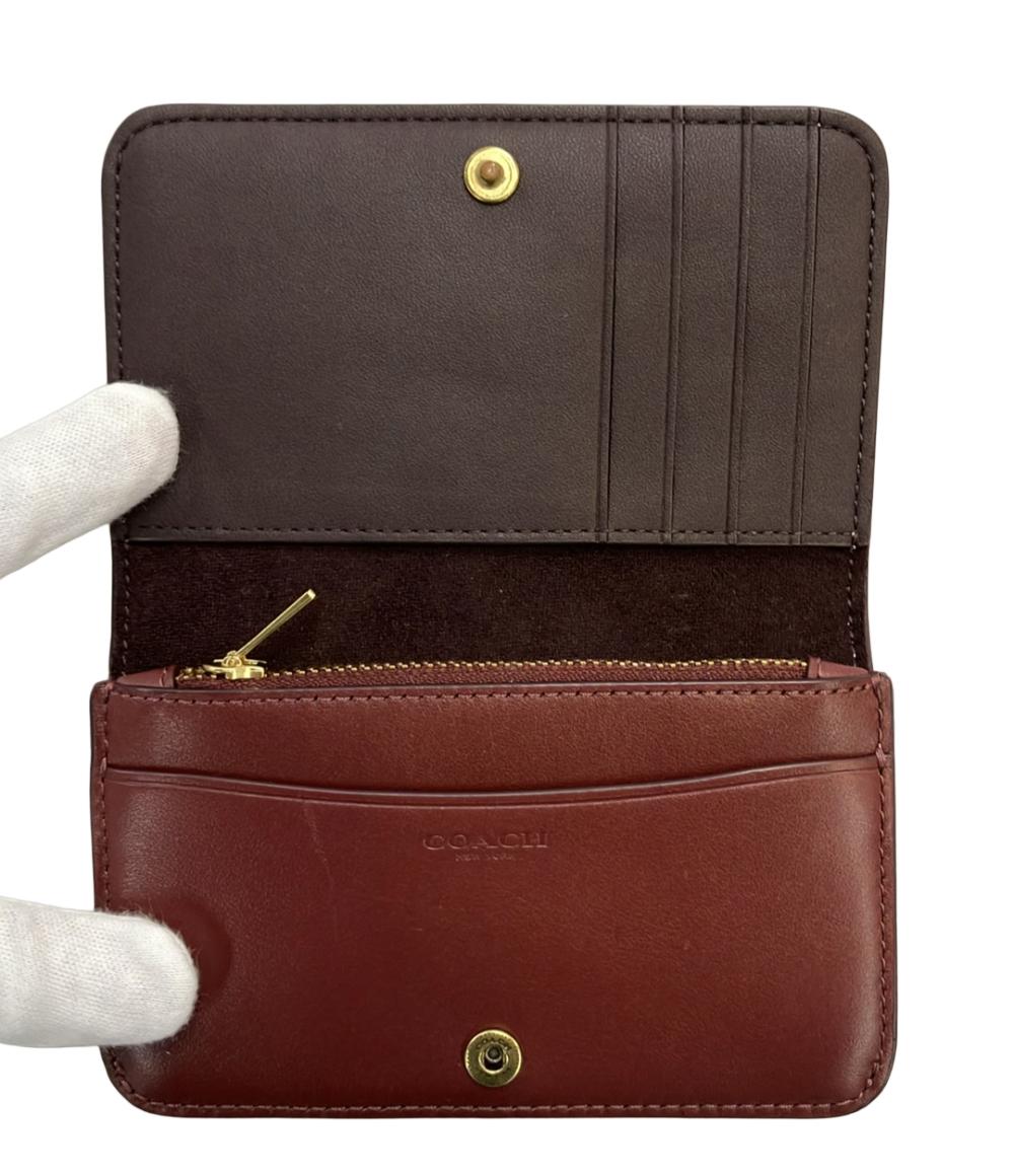 コーチ 二つ折りコインケース カードケース レザー C5358 レディース COACH