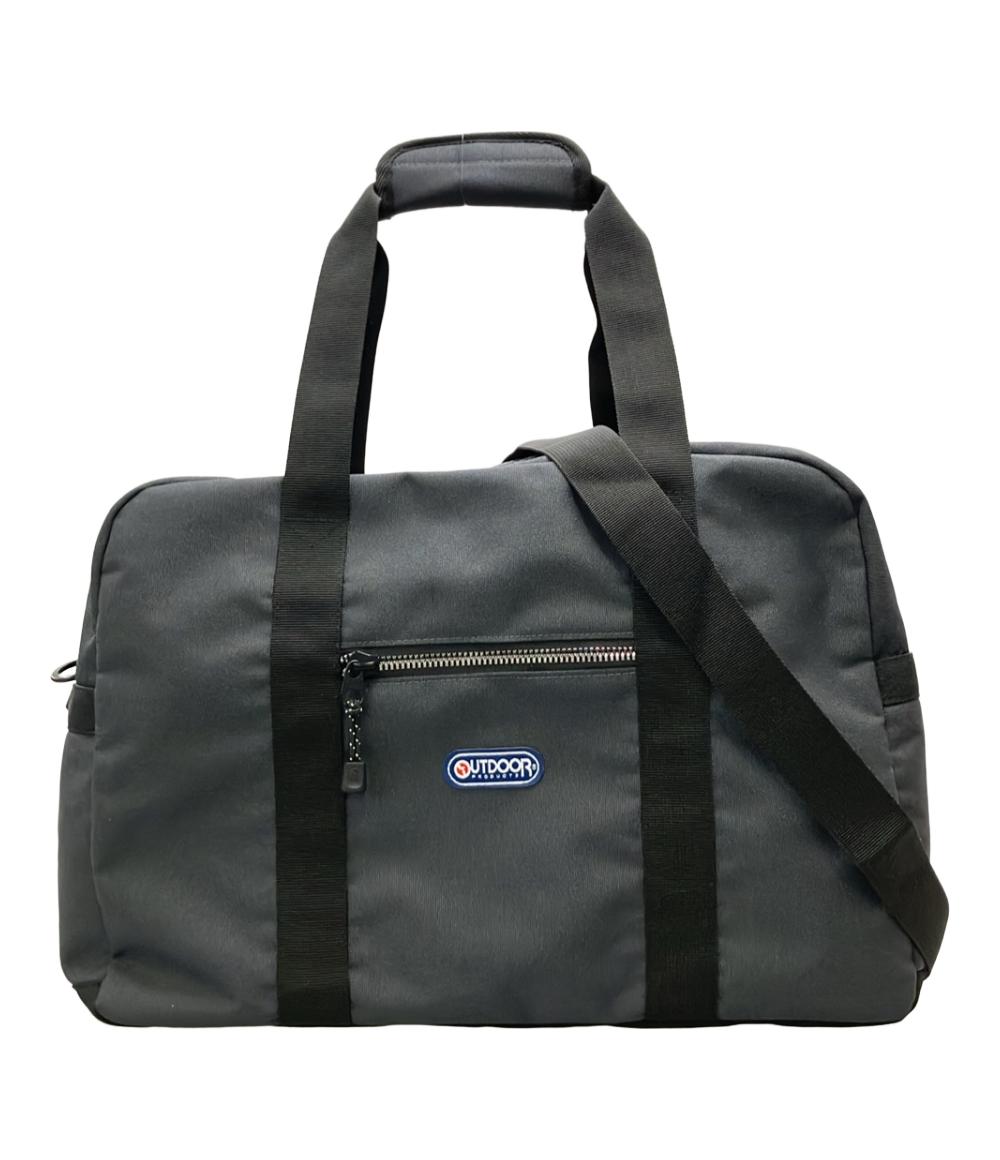 美品 OUTDOOR 2WAY ボストンバッグ ショルダーバッグ 斜め掛け メンズ レディース アウトドア