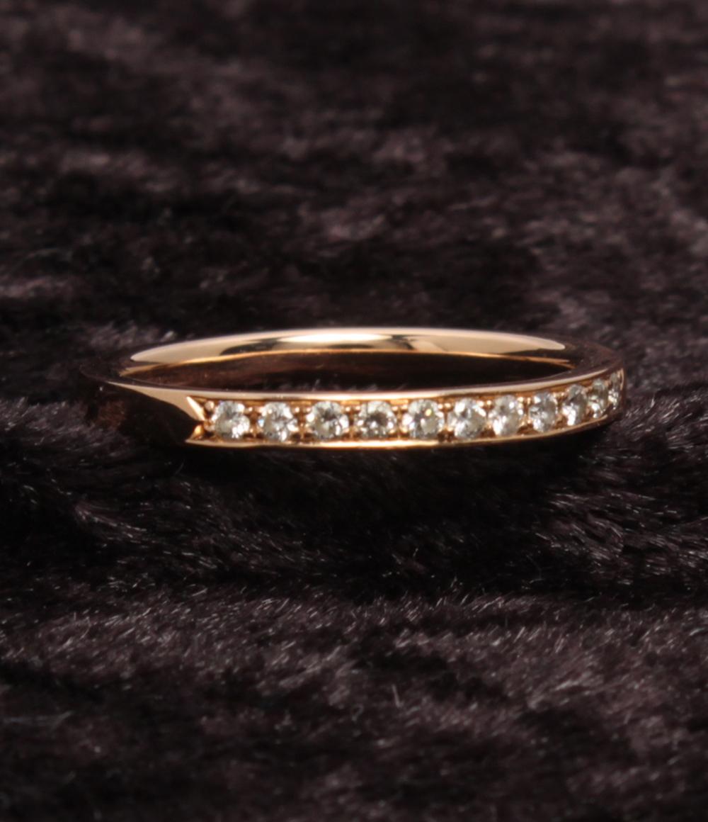 美品 4℃ リング 指輪 K18 ダイヤ レディース SIZE 8号 ヨンドシー