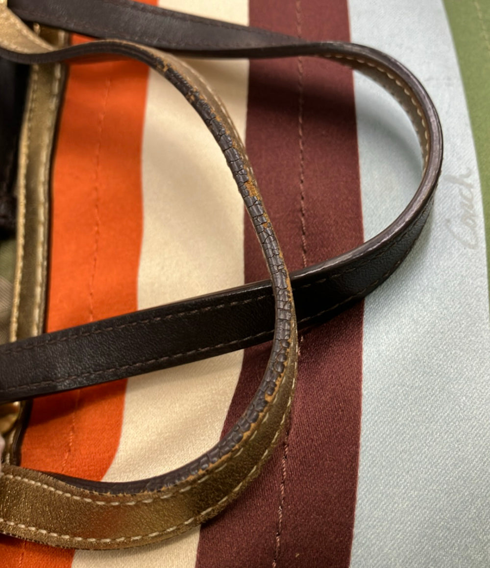 COACH ミニトートバッグ シグネチャー 11124 レディース コーチ