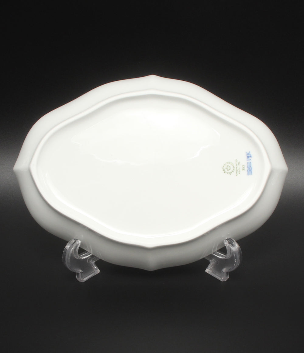 美品 Royal Copenhagen ディッシュ舟形 23cm 皿 プリンセス ロイヤルコペンハーゲン