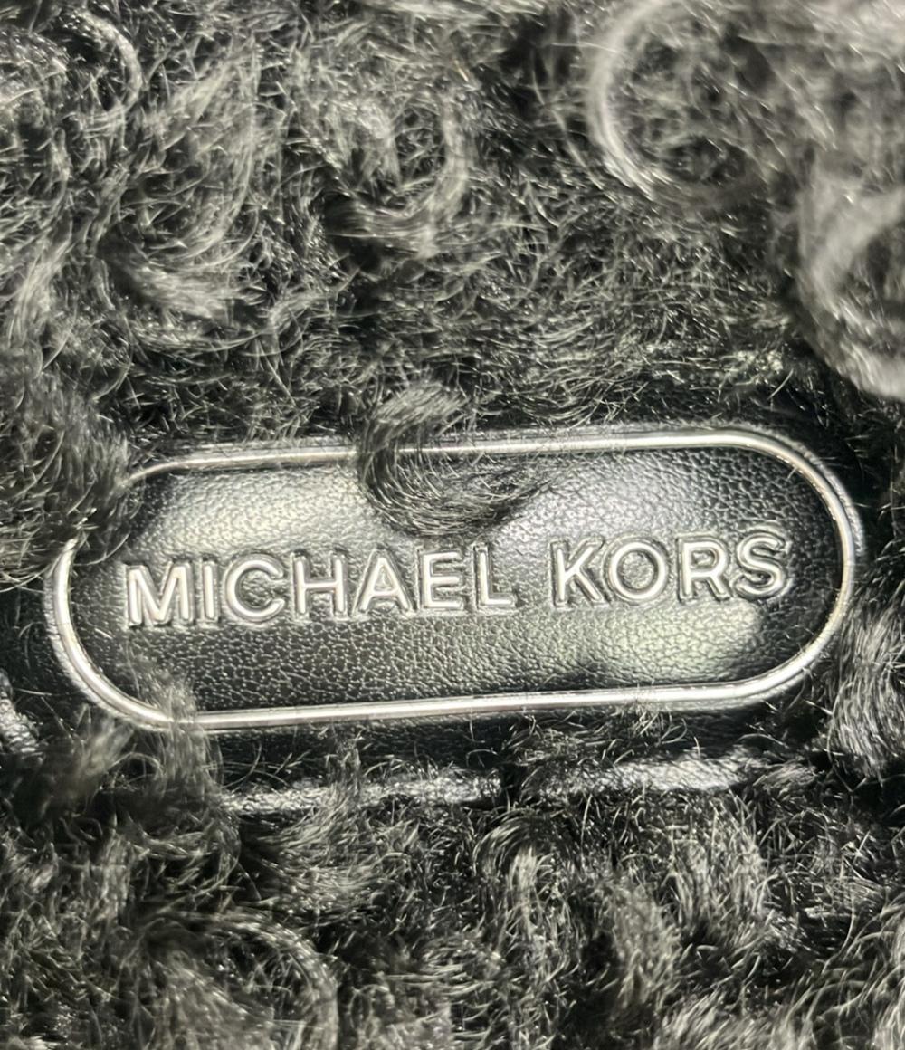 美品 MICHAEL KORS フェイクファートングサンダル 40F4ANFAID レディース SIZE 6 (23cm) マイケルコース