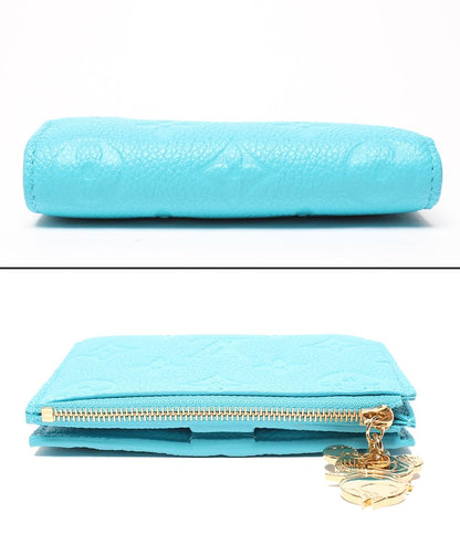 美品 ルイヴィトン 二つ折り財布 LV×TM LV 村上隆コラボ ポルトフォイユ リサ モノグラムアンプラント M14089 レディース Louis Vuitton