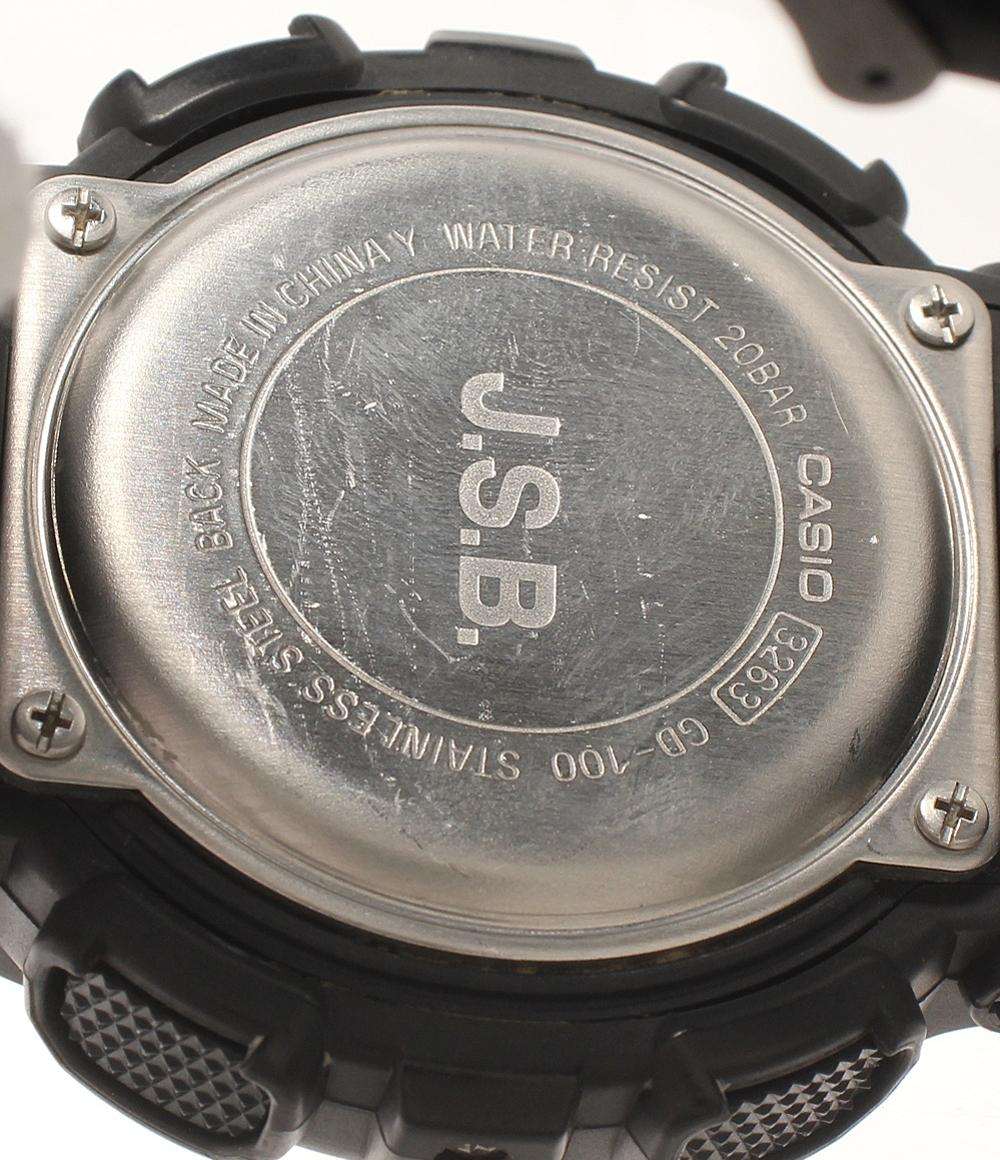 3代目 J Soul BrothersコラボモデルG-SHOCK ブラック腕時計 CASIO 腕時計 三代目 J Soul Brothersコラボモデル G-SHOCK クオーツ