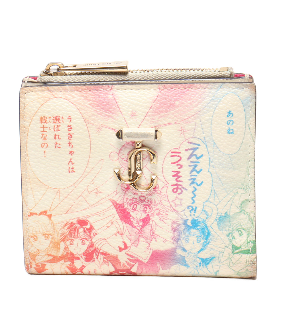 ジミーチュウ 二つ折り財布×セーラームーン セーラーガーディアンズ ハニ ウォレット レディース Jimmy Choo Jimmy Choo 二つ折り財布×セーラームーン セーラーガーディアンズ ハニ