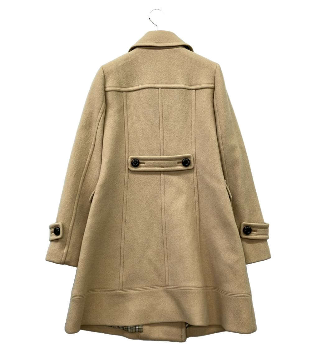 値下げしました！BURBERRY バーバリーブルーレーベル ウールPコート BURBERRY BLUE LABEL ウールコート ベージュ インポート E1B36-899-40