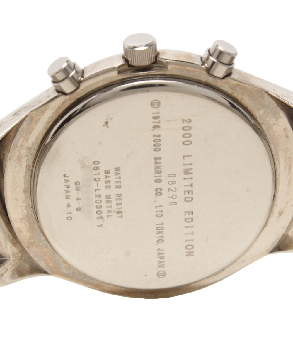 SANRIO 腕時計 ハローキティ 2000 リミテッドエディション クオーツ レッド系 0510-L20301 レディース サンリオ