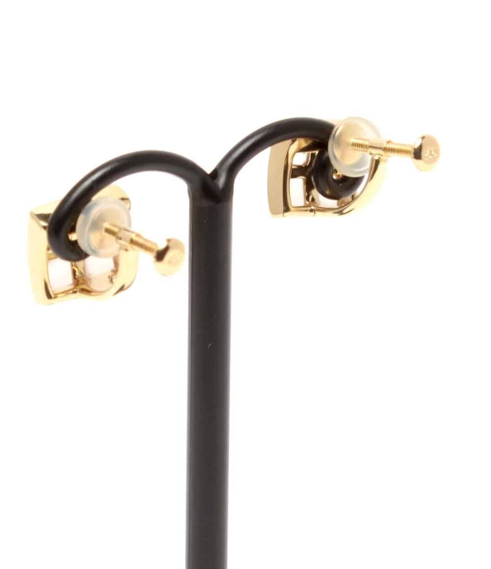 美品 RUGIADA イヤリング K18 ピンクトルマリン レディース ルジアダ